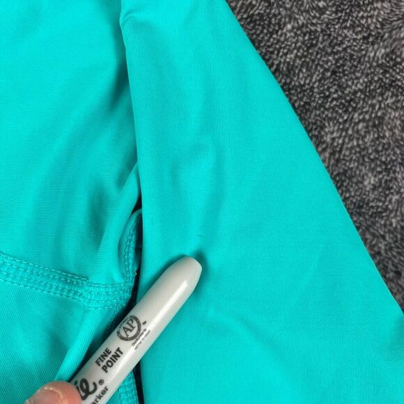 BloqUV Hoodie Dress Long Sleeve Teal Cover-Up USA Women's M Lightweight Swim - Picture 10 of 11